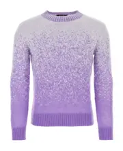 MCM Gradient Knitted Sweater XL Purple