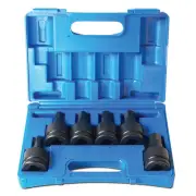 Action 69553061 - Impact Socket Set In-Hex 1" Drive - 6 Piece Metric