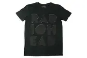 Radiohead Note Pad Debossed Band Logo T Shirt
