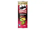 2 x Pringles Zesty Chilli & Lime Flavour Stacked Potato Chips 118g