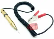 New 12-24V Car Engine Electric Circuit Tester Spring Clip Clamp Pen Car RV Truck