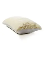 [MiniJumbuk] Pillow Soft Wool Fleece Pillow Protector in White