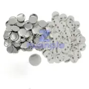 300PCS Blank Badge Parts Supplies Pin Materials For Button Maker Machine DIY