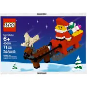 LEGO 40010 - Seasonal Father Christmas with Sledge Polybag Bagged