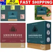 Underbrush Remineralizing Chewing Gum W/ Nano/Hydroxyapatite TeethProtection NEW
