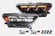 Tri-LED DRL Dynamic LED Headlights for 2015-2017 Ford Mustang GT350 GT500 (for: Ford)