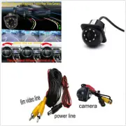 8IR LED Car SUV Dynamic Trajectory Rearview Reversing Parking 1/4" CCD HD Camera (for: Daihatsu)