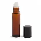 10X 10ML Roller Rollerball Perfume Essential Oil Roll On Ball Glass Bottle