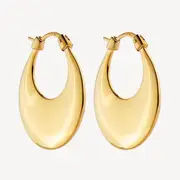 Cresence Hoop Earrings