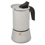 Avanti Stainless Steel 2 Cup Inox Espresso Maker Stovetop Coffee Pot Silver