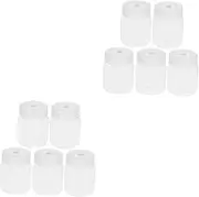 Alipis 2sets Wide Mouth Lab Bottles Leakproof Refillable Containers for Cell Culture Tissue Engineering Medicine Storage 5pcs*2