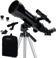 Celestron - 70mm Travel Scope - Portable Refractor Telescope - Fully-Coated...