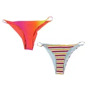 Volcom Women's Bathing Suit Swim Bikini Bottoms Skimpy Swimsuit S M L Xl New