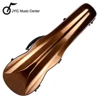 在飛比找PChome24h購物優惠-★JYC Music★JV-1001金色金屬刷線小提琴三角硬