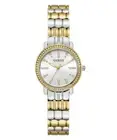 Guess Ladies Watch Wristwatch Hayley GW0612L2 Stainless Steel Bicolour
