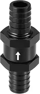 X AUTOHAUX Fuel Check Valve One Way/Inner Non Return One Way Check Valve for Car Fuel Petrol Gasoline Diesel/Durable 0.55" 14mm OD / 1 Pcs Black