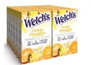 12 Boxes = 72 Drinks ✨ WELCH'S Singles Water Mix ORANGE PINEAPPLE zero sugar