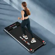 BLACK LORD Treadmill Electric Walking Pad Steel Frame Under Desk Gym 410mm Black