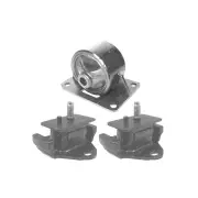 Front + Rear Engine Mount Kit for Toyota Hiace LH 103 113 125 162 172 98-05 Auto