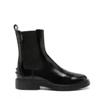 [Tod's] Tod's Logo-tag Boots 37 IT BLACK