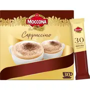 Moccona Coffee Sachets Cappuccino 30 pack