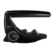 G7 Performance 3 Black Guitar Capo with Adaptive Radius Technology and Tension Control