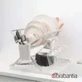 在飛比找遠傳friDay購物優惠-【荷蘭Brabantia】大型 可折疊瀝水架-淺灰 (碗盤酒