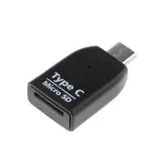 Mini Type C Micro SD TF Memory Card Reader OTG Adapter for PC Tablet Phone