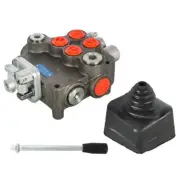 21GPM 2 Spool Hydraulic Directional Control Valve W/Joystick For Tractor Loader