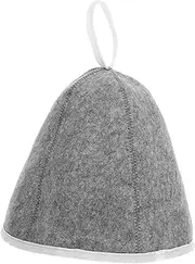 Ipetboom Sauna Cap Shower Cap Ladies Shower Cap Hats Caps Hair Cap for Shower Sauna Supply Felt Hat for Sauna Portable Sauna Hat Bucket Sauna Hat Household Hat Felt Cloth