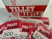 TILLEY MANTLE 164X 500CP 500 candle PARAFFIN PRESSURE LAMP MANTLES CORD TIE NRA