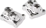 Arlen Ness 10-Gauge Lifter Block Covers Black 12-582