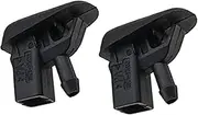2 Pack Car Windshield Washer Wiper Water Jet Spray Nozzle Windscreen Washer Jets，for Jaguar for X-Type 2001-2010
