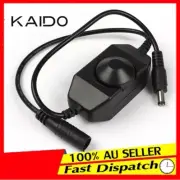12V DC 0-100% PWM Manual Knob Dimmer Switch for LED Strip Light Black Durable AU