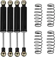 Shock Absorber Damper Internal Spring Built-in Spring For 1/10 RC Crawler Axial SCX10 I II III RBX10 Wraith TRX4 MST Redcat (black, 100mm)