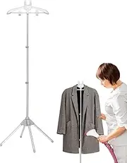 Steamer Stand | Handheld Garment Steamer Rack | Telescopic Clothes Steamer Holder | Garment Hanger for Steaming Clothes | Hanger for Steam Ironing | Height Adjustable