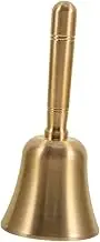Angoily Hand Bell for Service Wedding Classroom Loud Sound Christmas Hand Bell Compact Decorative Bell for Restaurant School Special Occasions