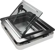 RV Caravan Camper Van 350*280 Hinged Push-Out Window Ventilation Hatch Karavan Mobile Motor Home Boat