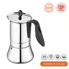 GAT LADY INOX 2 CUP Moka Pot Stovetop Coffee Maker