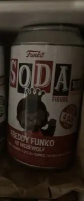 2022 Funko Fright Night SEALED Freddy Funko As Werewolf Soda NYCC LE 4000