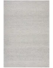 [Rug Culture] Studio Oskar Felted Wool Striped Rug in Grey