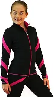 [ChloeNoel] Spiral Figure Skating Jacket J636
