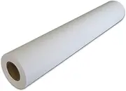 BBEST Matte Synthetic Paper 0.08 inch (0.205 mm) Thick Inkjet Roll Paper (1 Pack, 24.0 inches (610 mm) (A1 Nobi) x 11.8 ft (30 m)