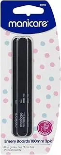 Manicare Baby Emery Boards, Fine/Extra Fine (Pack of 3)