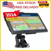 Semi Truck Gps Commercial Driver Accessories Navigation System Trucker 2024 Map.