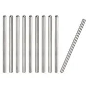 4x60mm Dowel Pins, 10pcs Round Head Flat Chamfered End Dowel Pin