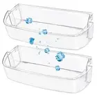 2Pack UPGRADED W10710203 Refrigerator Door Bin Shelf Replacement Parts for Whirl