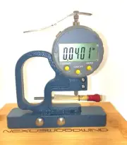BASSOON Reed Making- DIAL INDICATOR-Digital-metric & inch arms