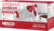 Homemade Beef Jerky Maker Gun Kit with Spices & Seasoning - New