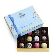 Godiva Chocolatier Patisserie Dessert Truffles Assorted Chocolate Gift Box, 12 P